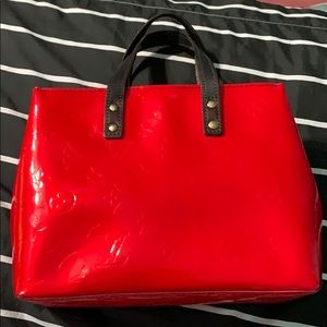 Red & Black Small Louis Vuitton Bag